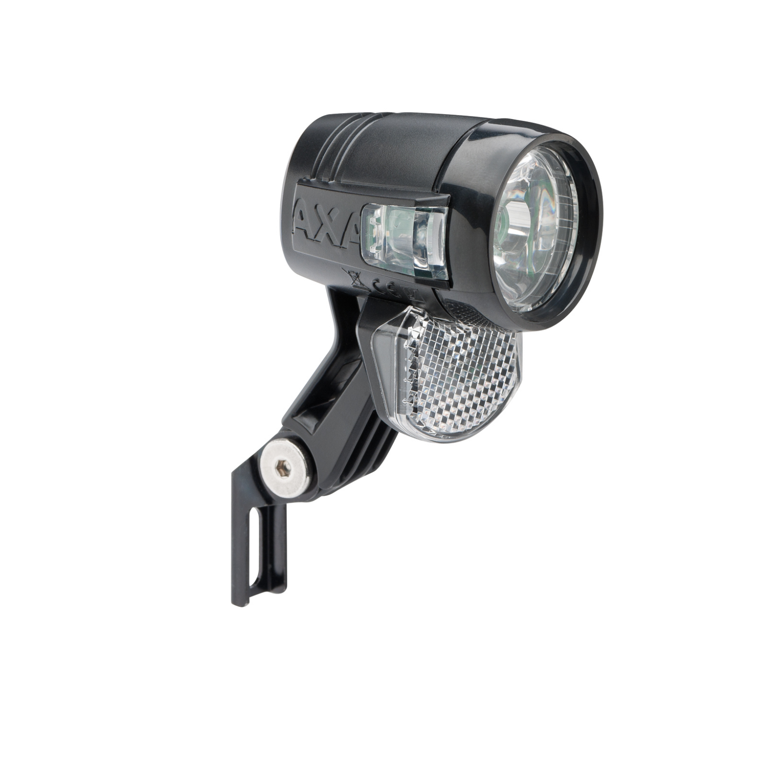 Axa BluelinAXA Blueline 30lm voor Dynamo of 6V E-Bike accu, aan/uit schakelaare 30 Switch koplamp.