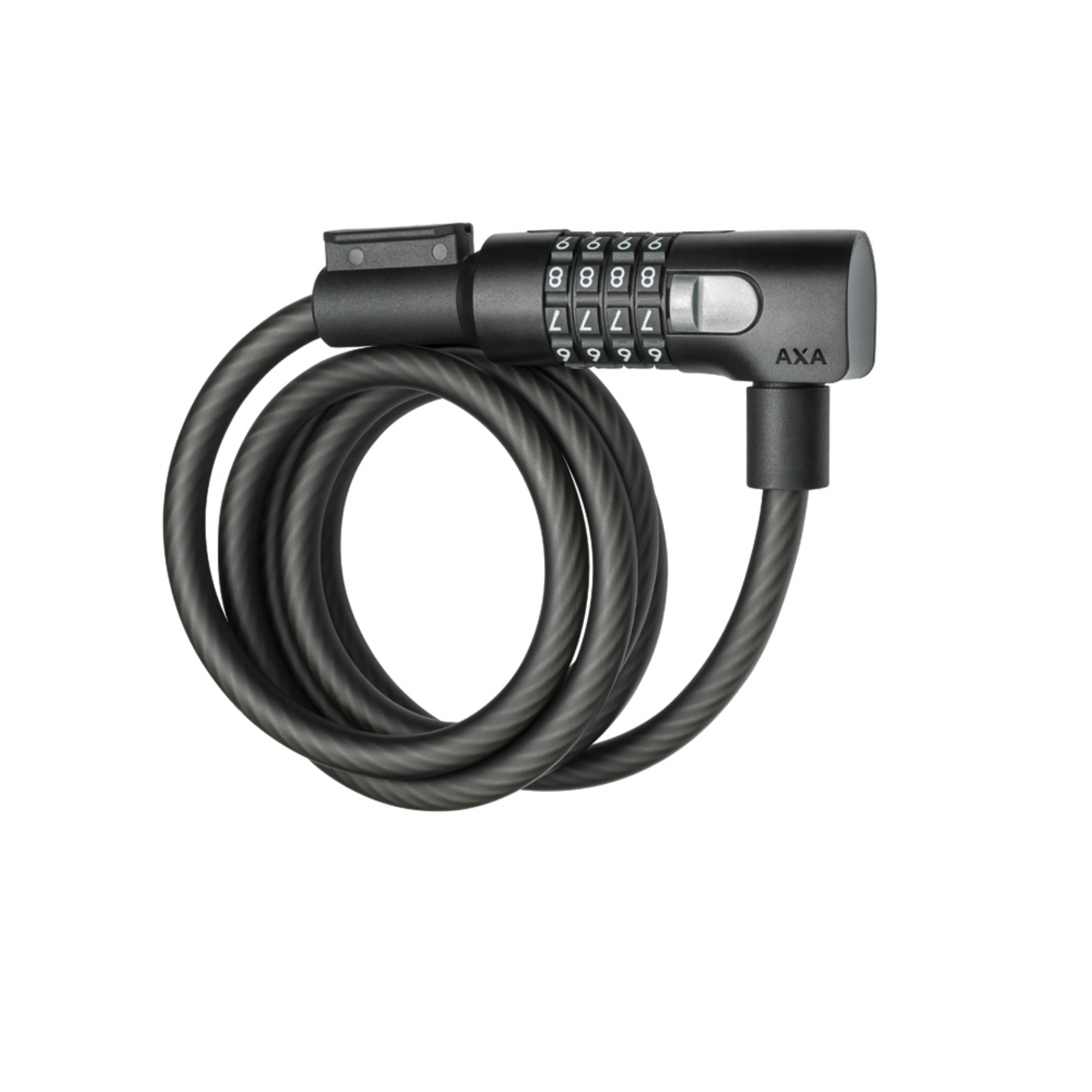 Axa Resolute C10-150 kabelslot met cijfercombinatie Zwart