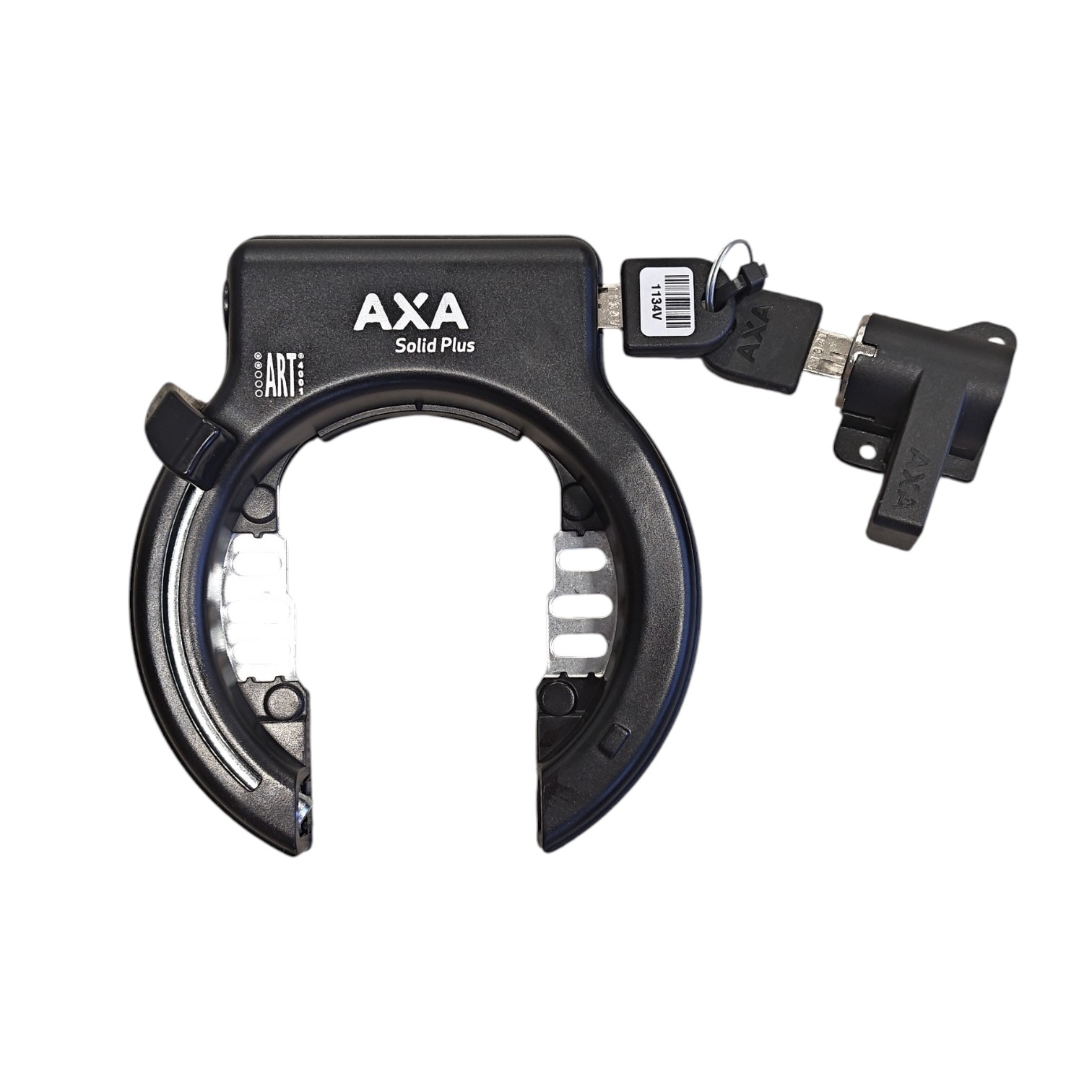 Axa ringslot Solid Plus + shimano drager accu slot (werkplaatsverpakking). ART**