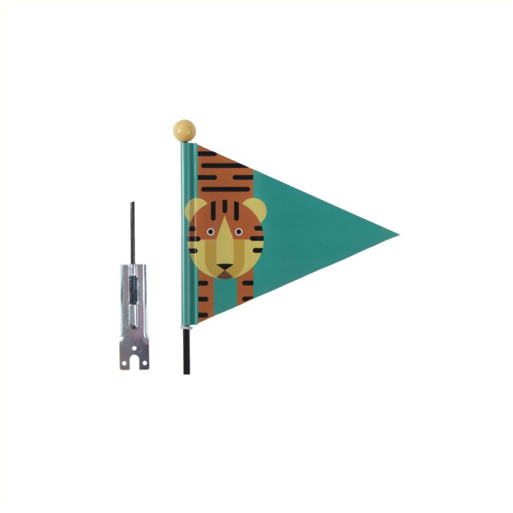 PexKids fietsvlag Tiger. Deelbaar