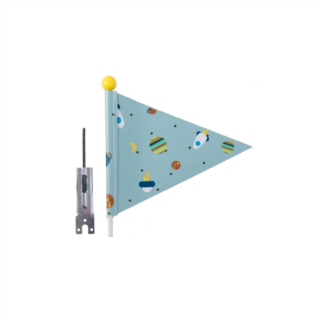 PexKids fietsvlag Rocket. Deelbaar