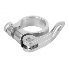 Mirage zadelpenklem met snelspanner 31.8mm.
• Zilver