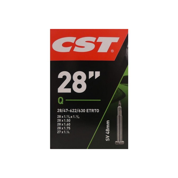 CST Binnenband 28x1 5/8x1 3/8 ETRTO 28/47-622-630, Ventiel: Presta/Frans 48mm