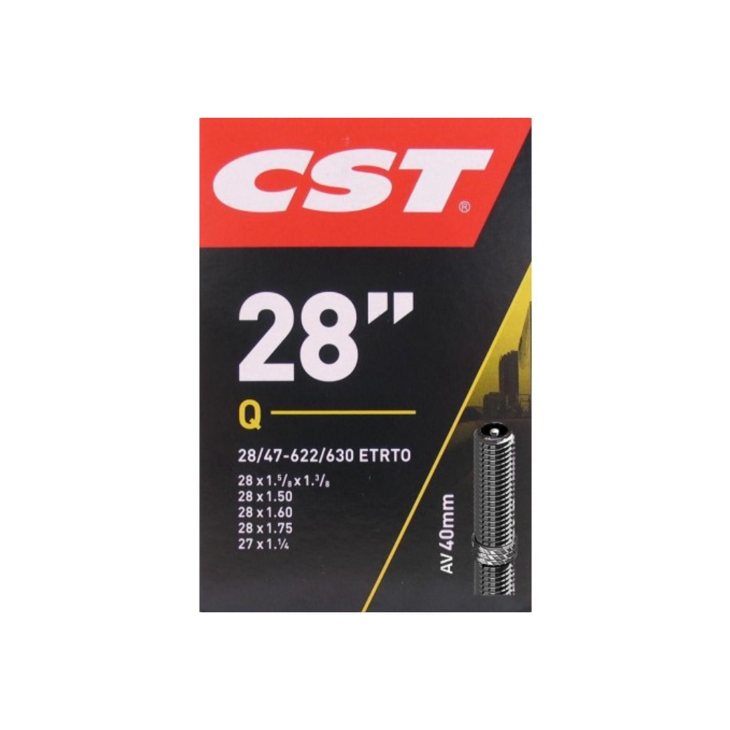 CST Binnenband 28x1 5/8x1 3/8 ETRTO 28/47-622-630, Ventiel: Auto/Schrader 40mm