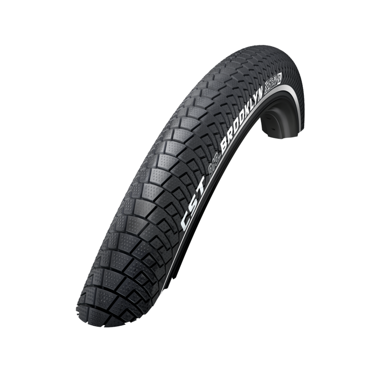 CST Brooklyn Pro zwart (2mm anti-lek). 20x2.15, ETRTO 55-406