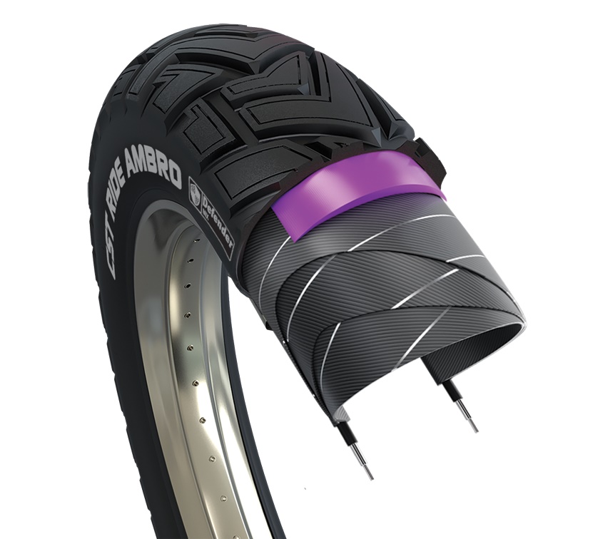 CST Buitenband Fatbike, Ride Ambro 20x4.00 CTC 60TPI, anti puncture