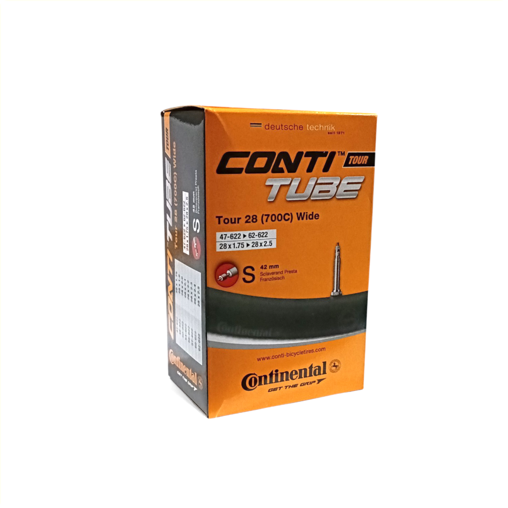Continental Tour 28 Wide binnenband, 28x1.75/2.5 , ETRTO 47/62-622, 42mm frans ventiel