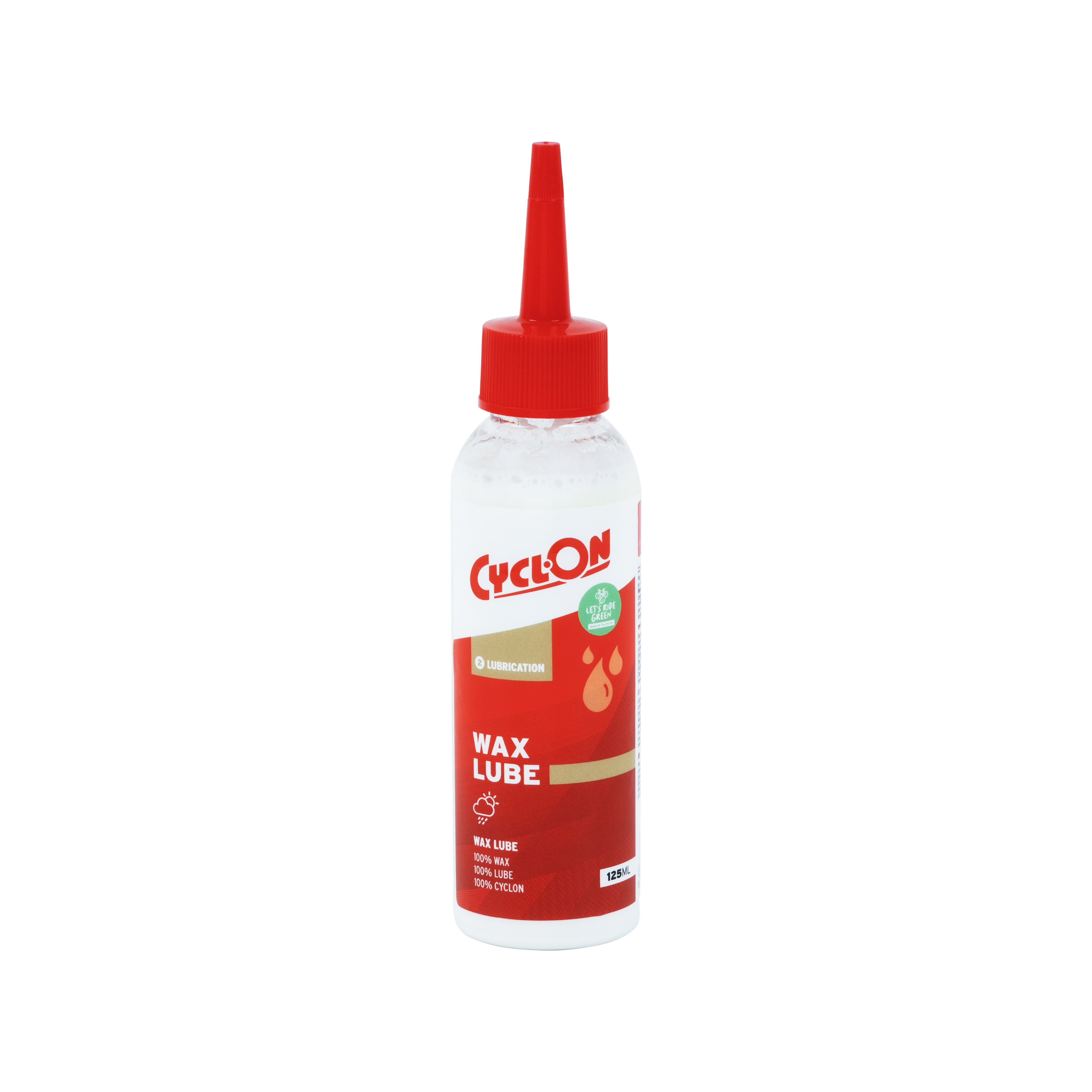 CyclOn Wax Lube - in transparante fles 125 ml