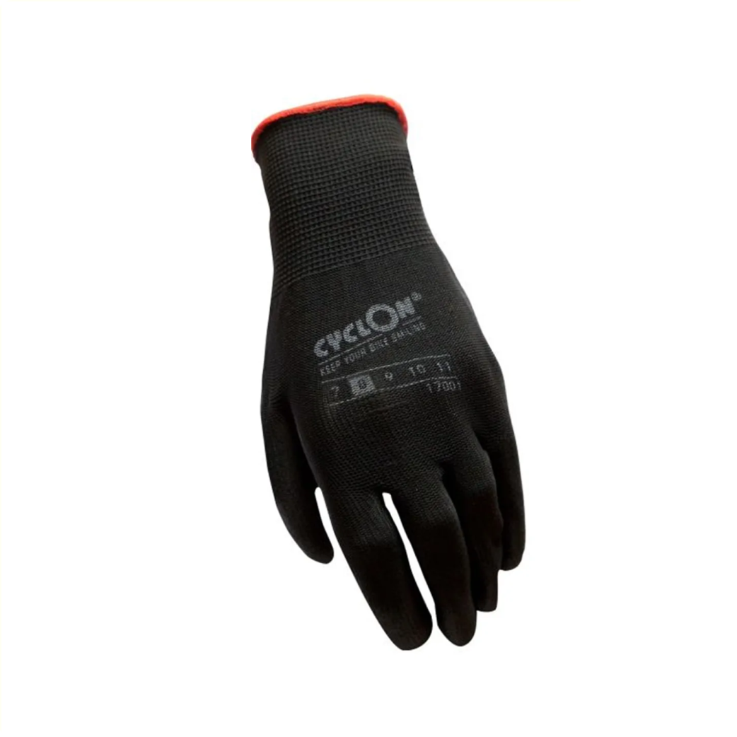 Working Gloves CyclOn flex nyl/pu M.8 - red - 1 paar
