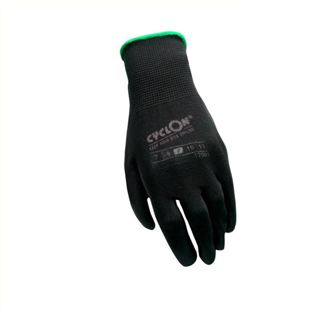 Working Gloves CyclOn flex nyl/pu M.9 - green - 1 paar