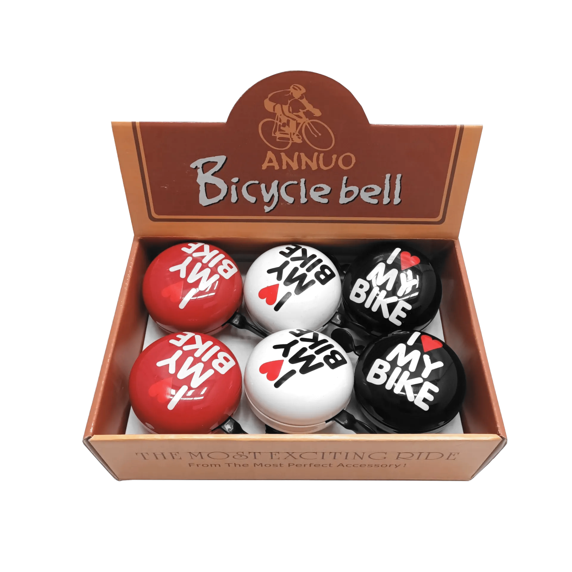 FALKX Retro Color bel ding-dong 80mm