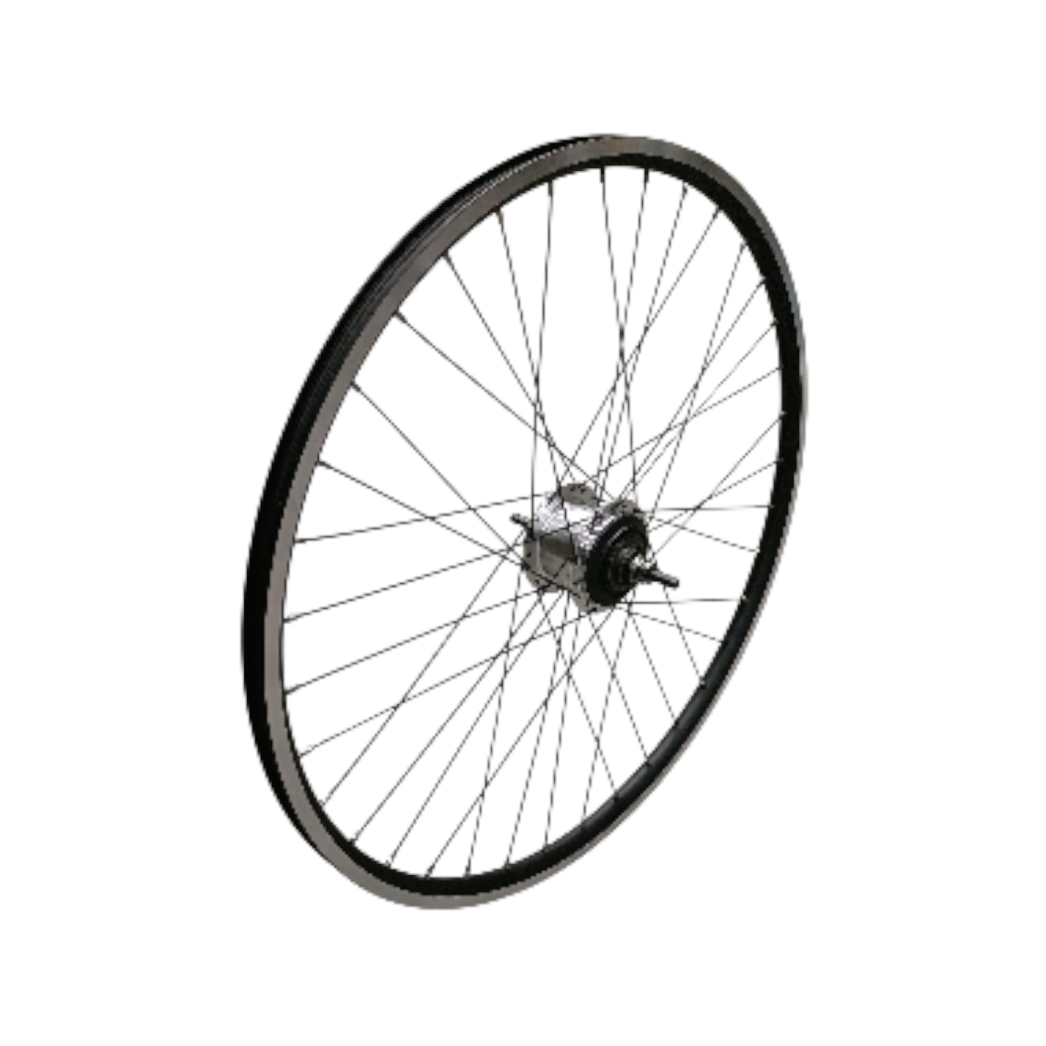 Achterwiel 28 x 1 3/8 Nexus 7 (voor Rollerbrakes) - Zwart