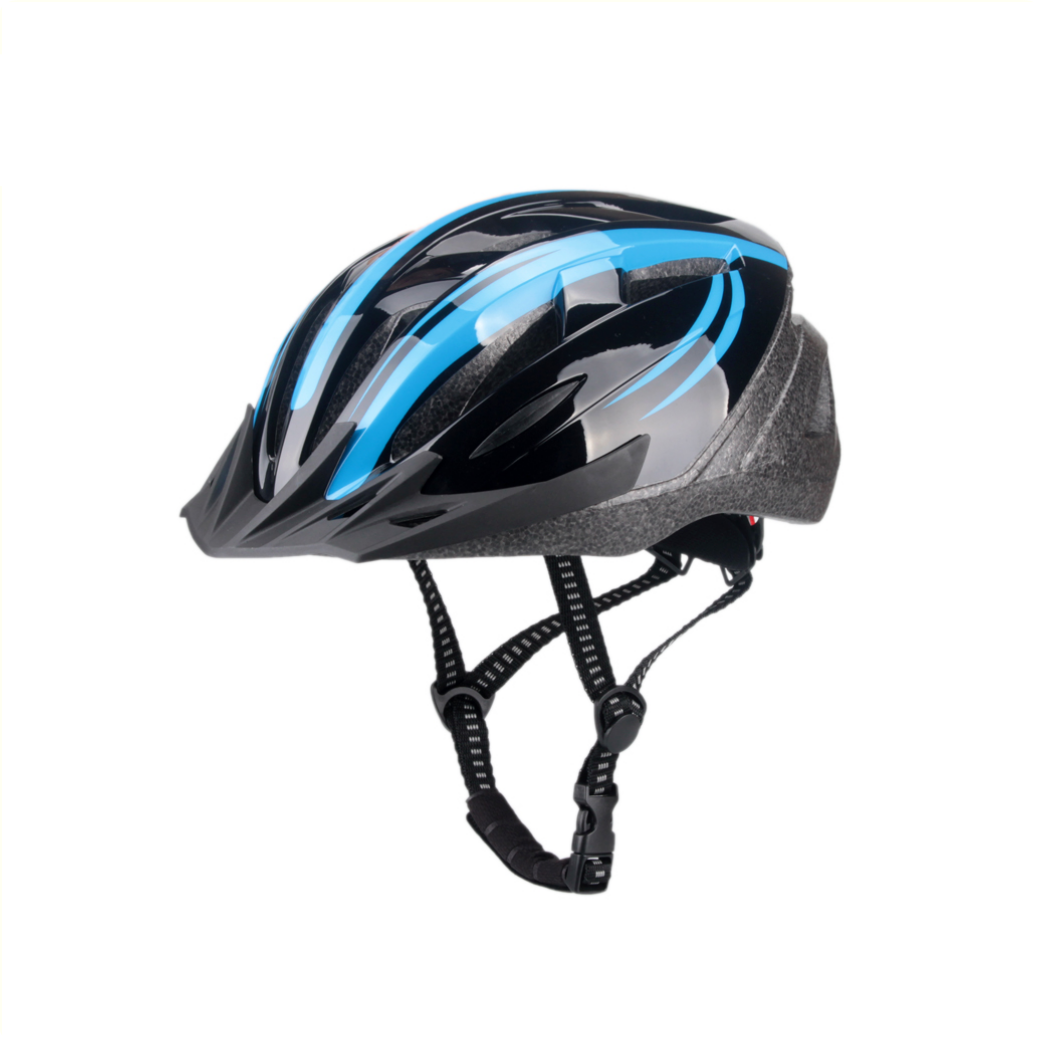 FALKX Helm, maat L 58-61cm blauw/zwart. Voldoet aan NEN-EN 1078:2012+A1:2012