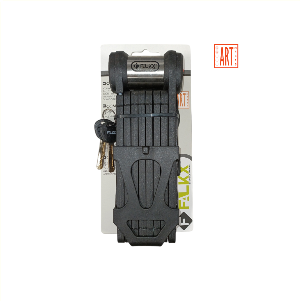 FALKX Compact vouwslot 120cm zwart ART**