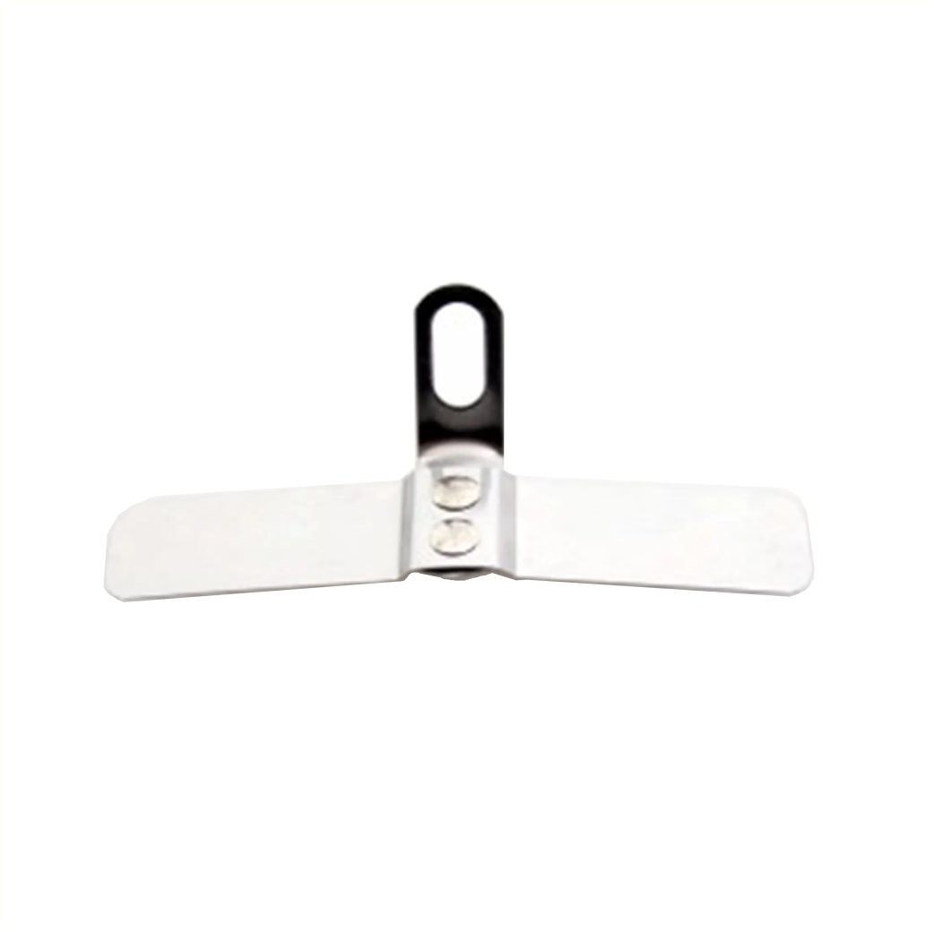 Spatbordbevestiging 60mm breed RVS MTB/City