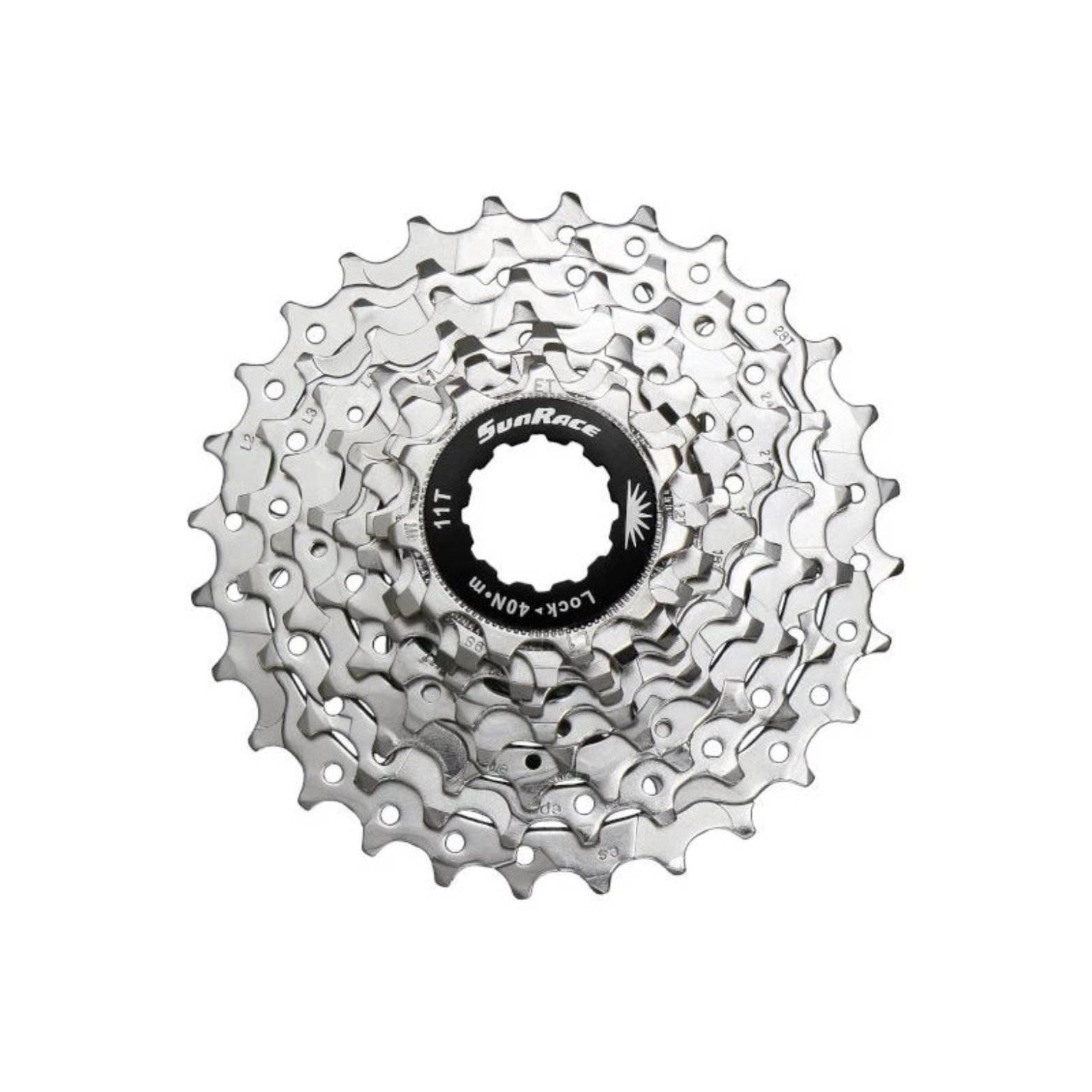 Sunshine Cassette 9-speed. 11-25 zilver