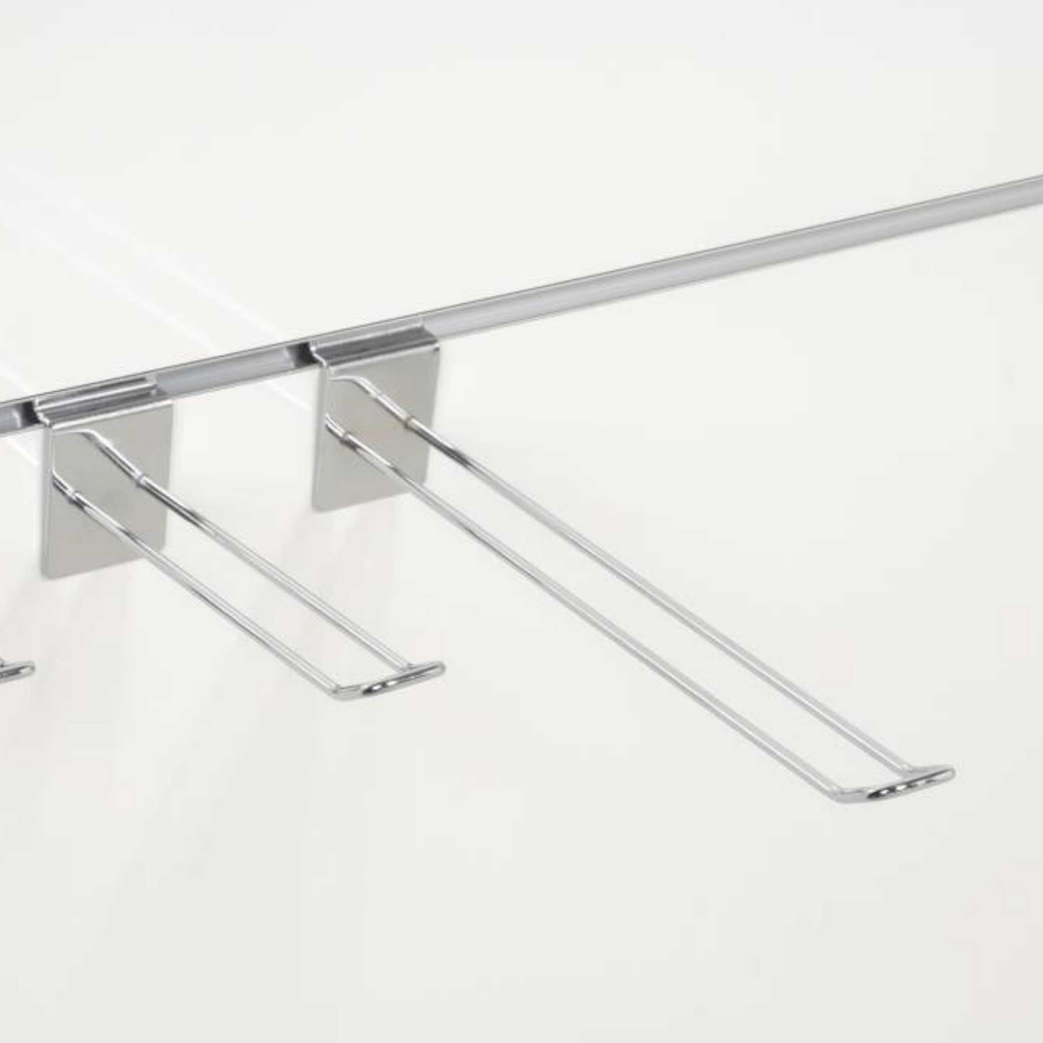 Slatwall/Lamel haak dubbel gesloten L30cm diam 4mm