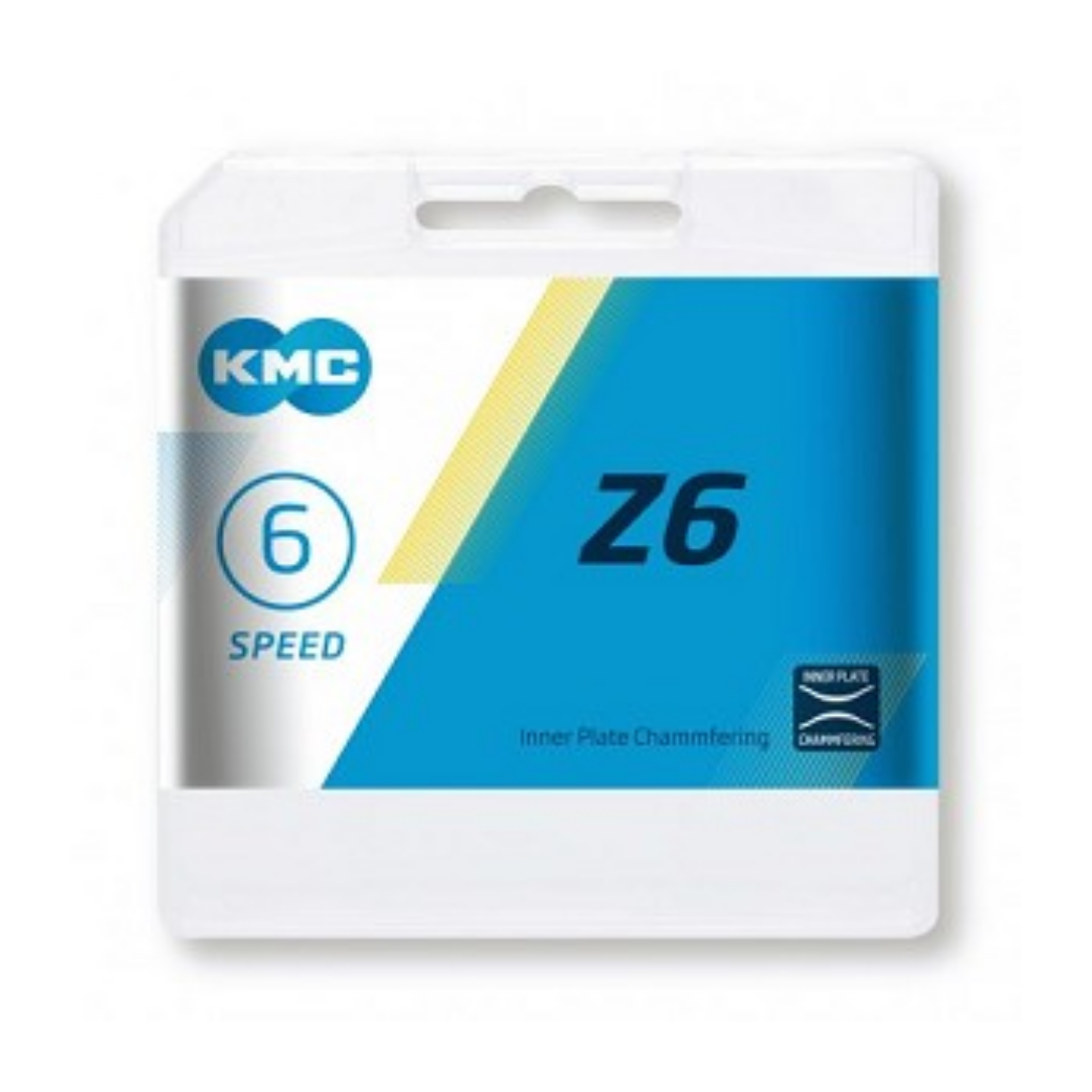 KMC Z6 ketting 1/2" X 3/32", 6-speed