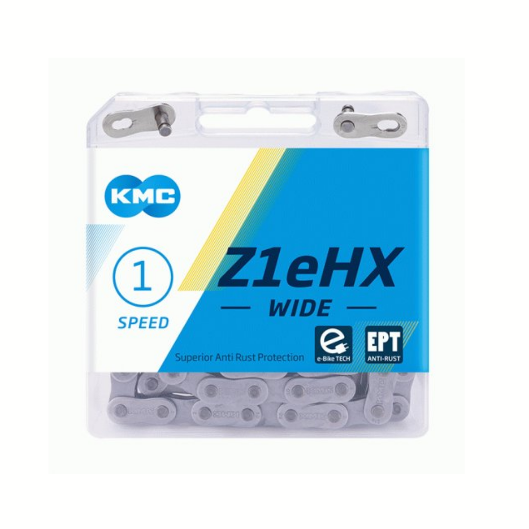 KMC Z1eHX ketting EPT  wide 1/2x1/8, single speed, anti roest