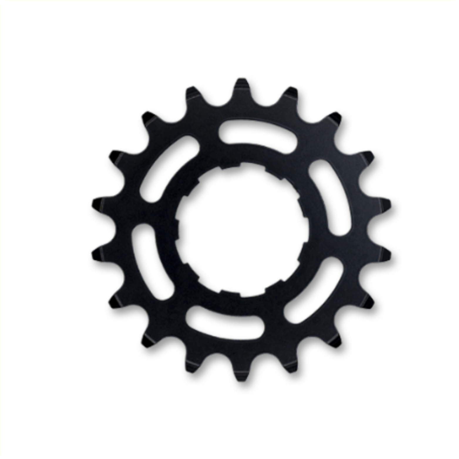 KMC tandwiel R Enviolo narrow 18T achtertandwiel. Chromoly Black 1/2x3/32.