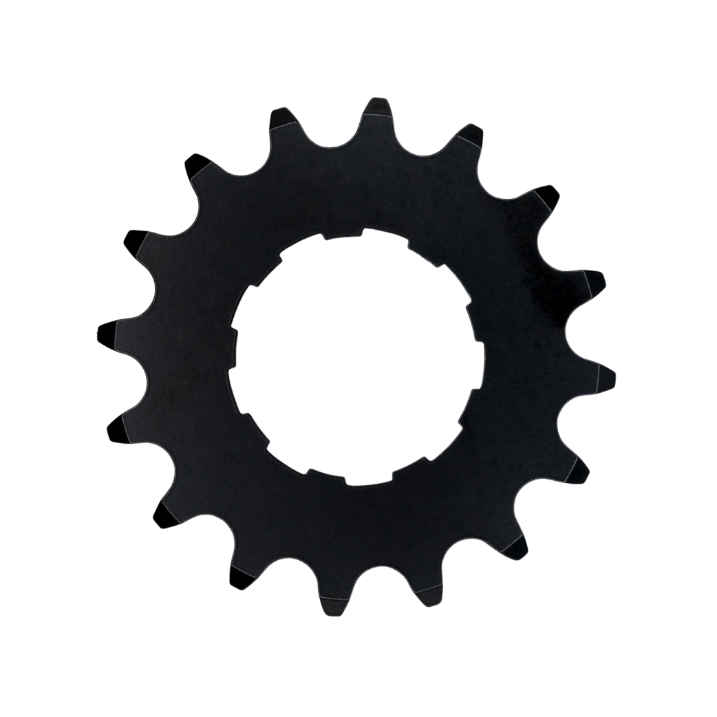 KMC tandwiel R Enviolo narrow 16T achtertandwiel. Chromoly Black 1/2x3/32.