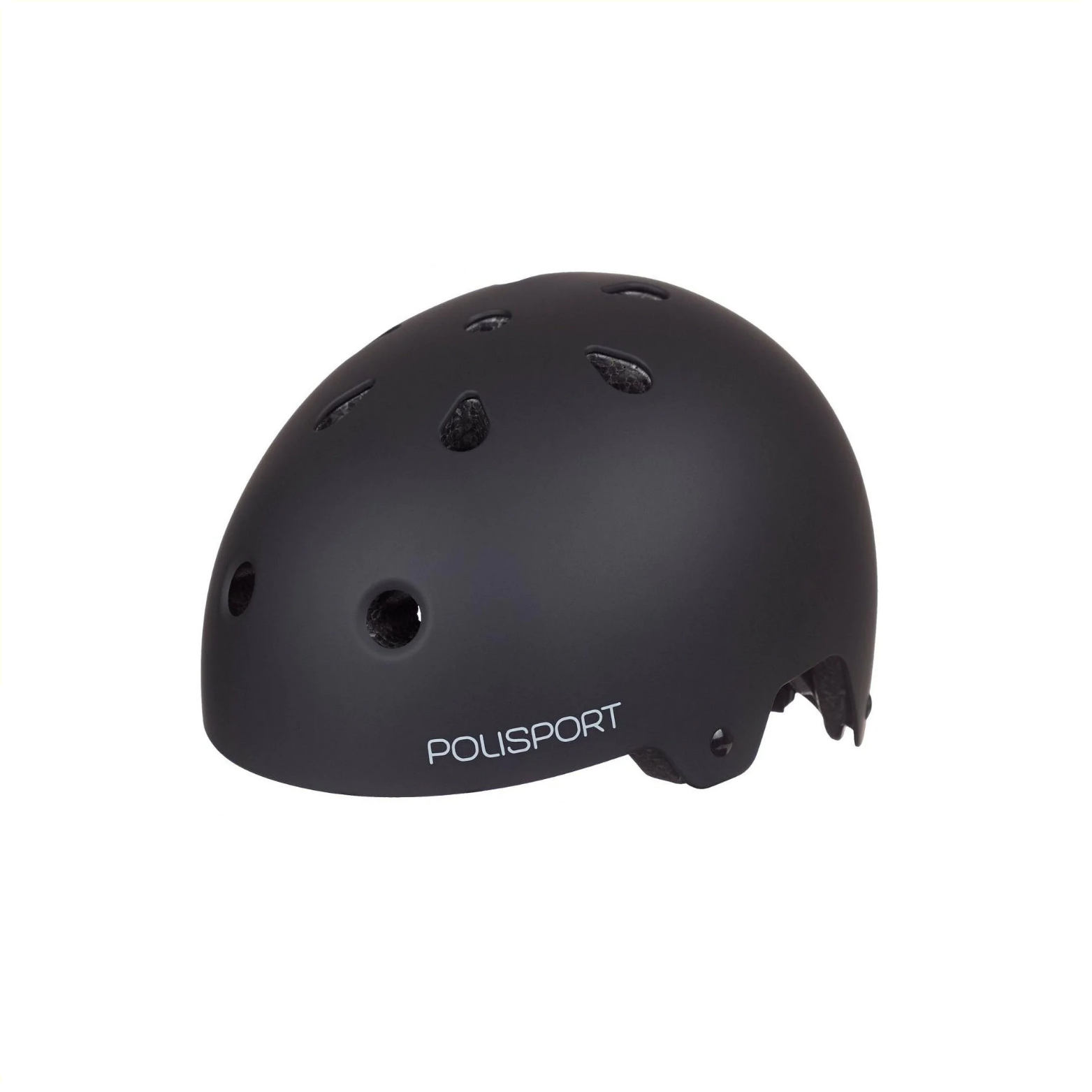 Polisport Urban Helm. maat: L (59/61 cm), kleur: Zwart Mat.