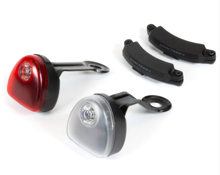 Reelight SL120+ Flash Backup. Voor en achter knipperende fietsverlichting.