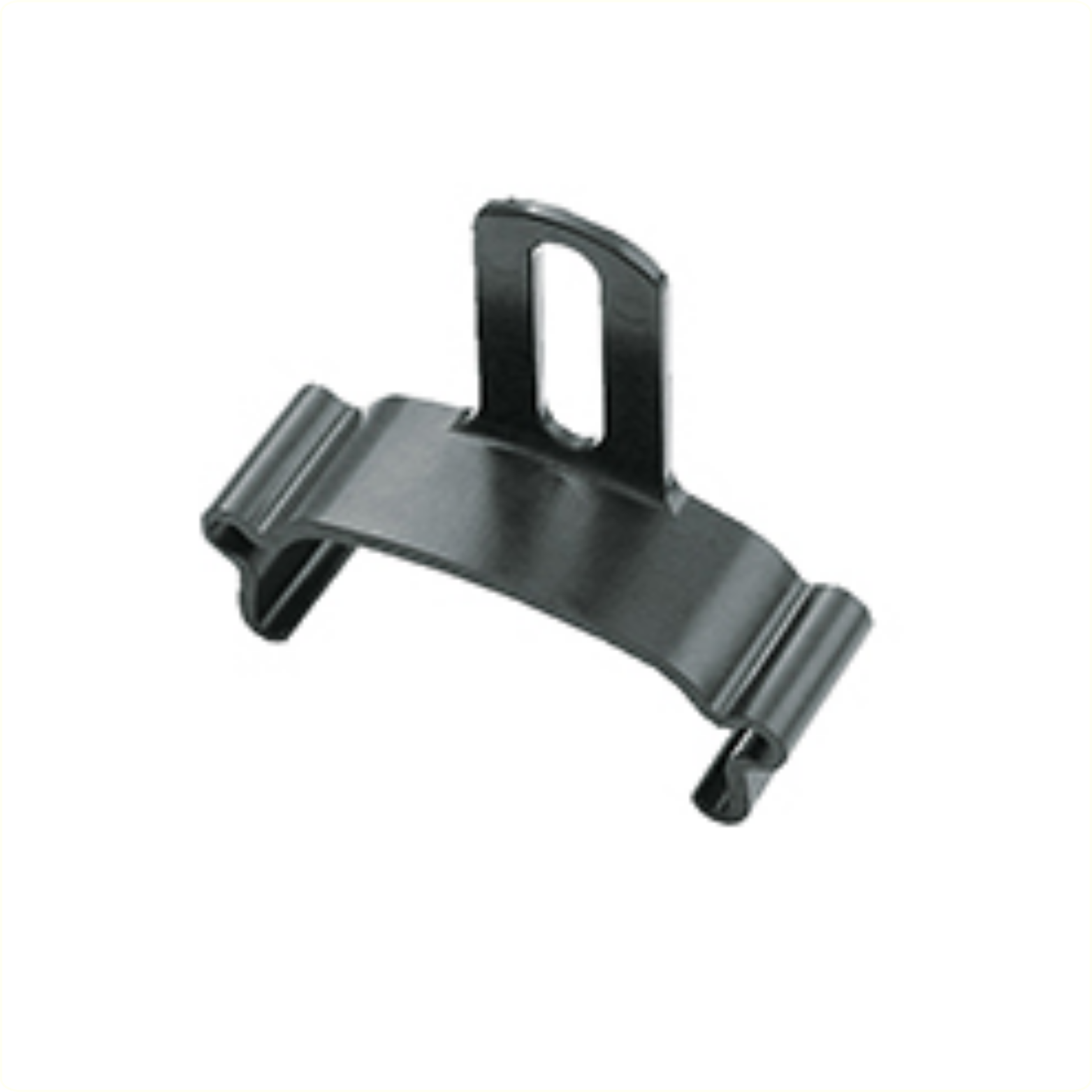 SKS spatbordbeugel 53mm  kunststof zwart