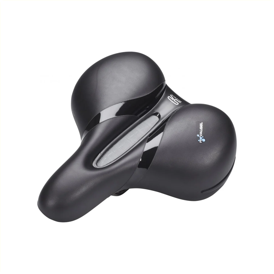 Selle Royal Zadel Respiro  Relaxed, Dames/Heren zwart. zonder zadelstrop