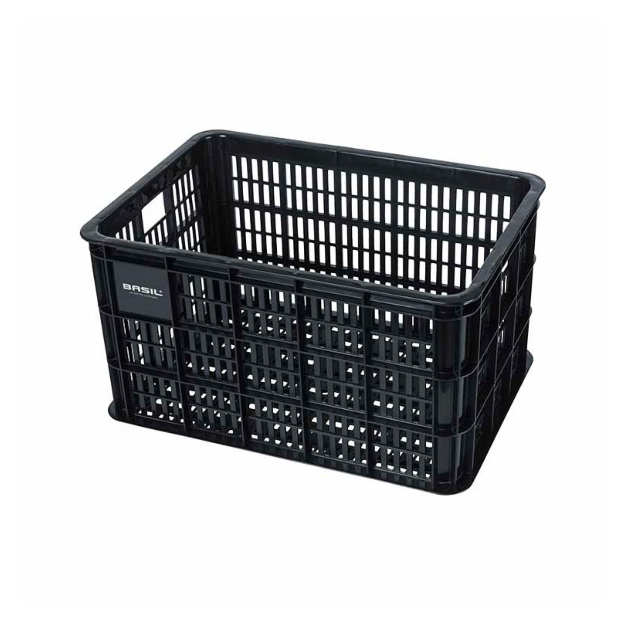 Basil fietskrat L 40L Zwart