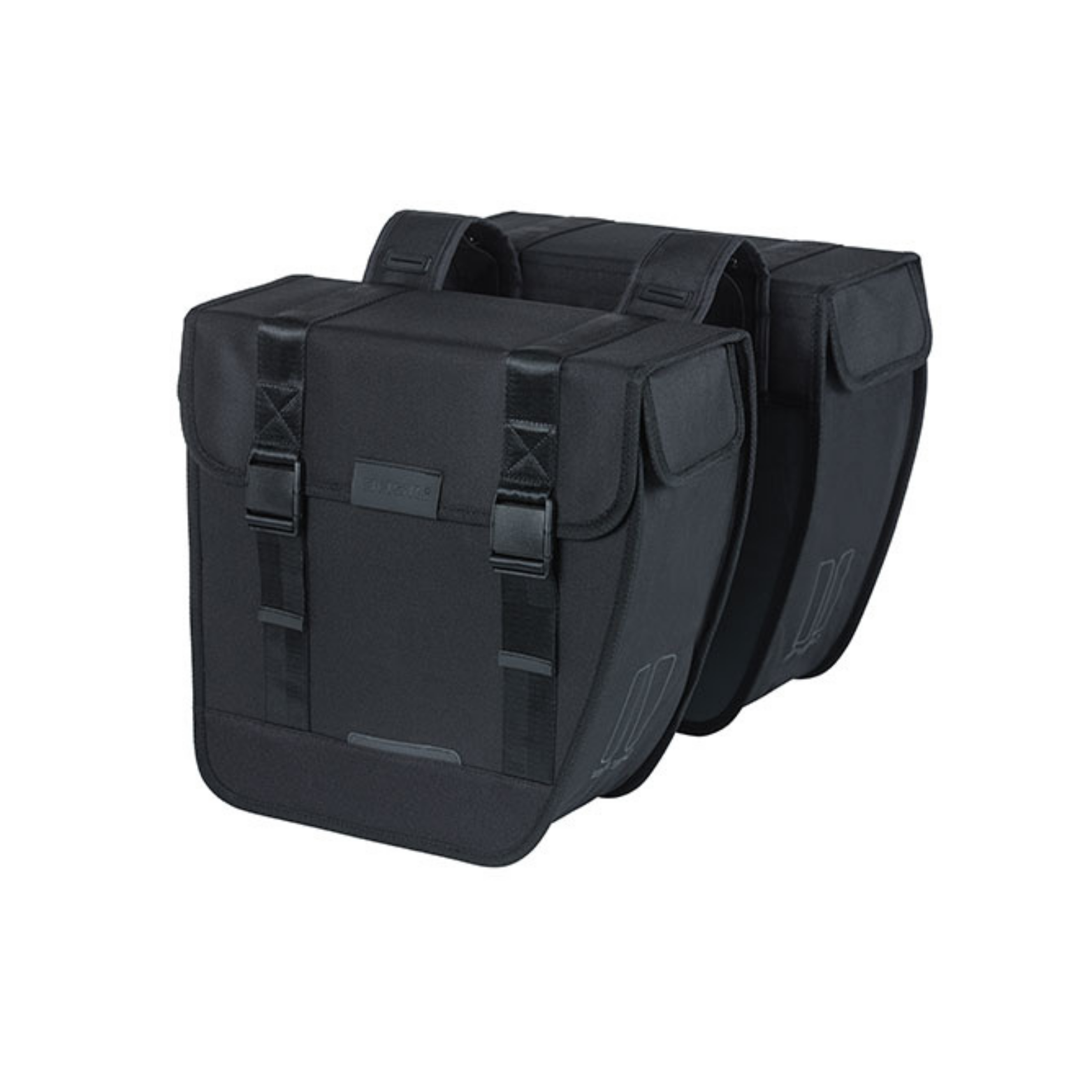 Basil Tour dubbele fietstas 28L Zwart