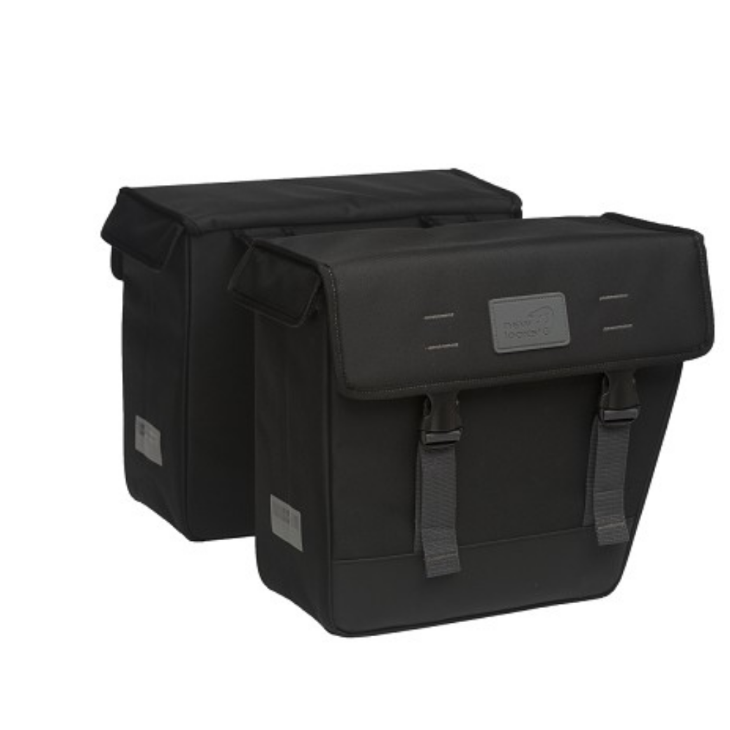 New Looxs Origin Dubbel Hybride fietstas 33L Zwart