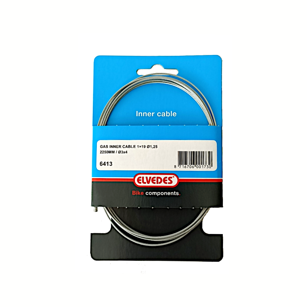 Elvedes Binnenkabel Gas 2.25m