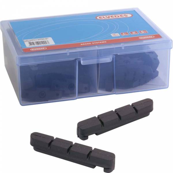 Elvedes remblokken  race velgrem vervangingspads 55mm voor remblokken voor Shimano per 25 paar
