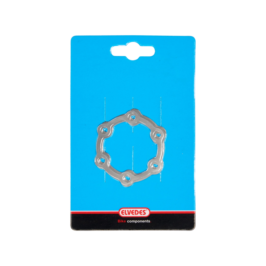 Elvedes remschijf shim 0.1mm. 8 stuks