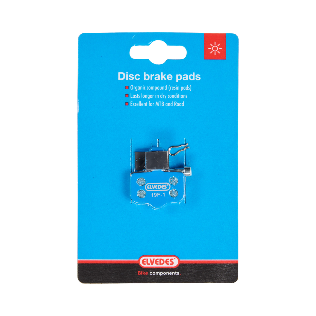 Elvedes Organische Schijfremblokjes voor Avid XX / X0 / Avid alle Elixir per paar