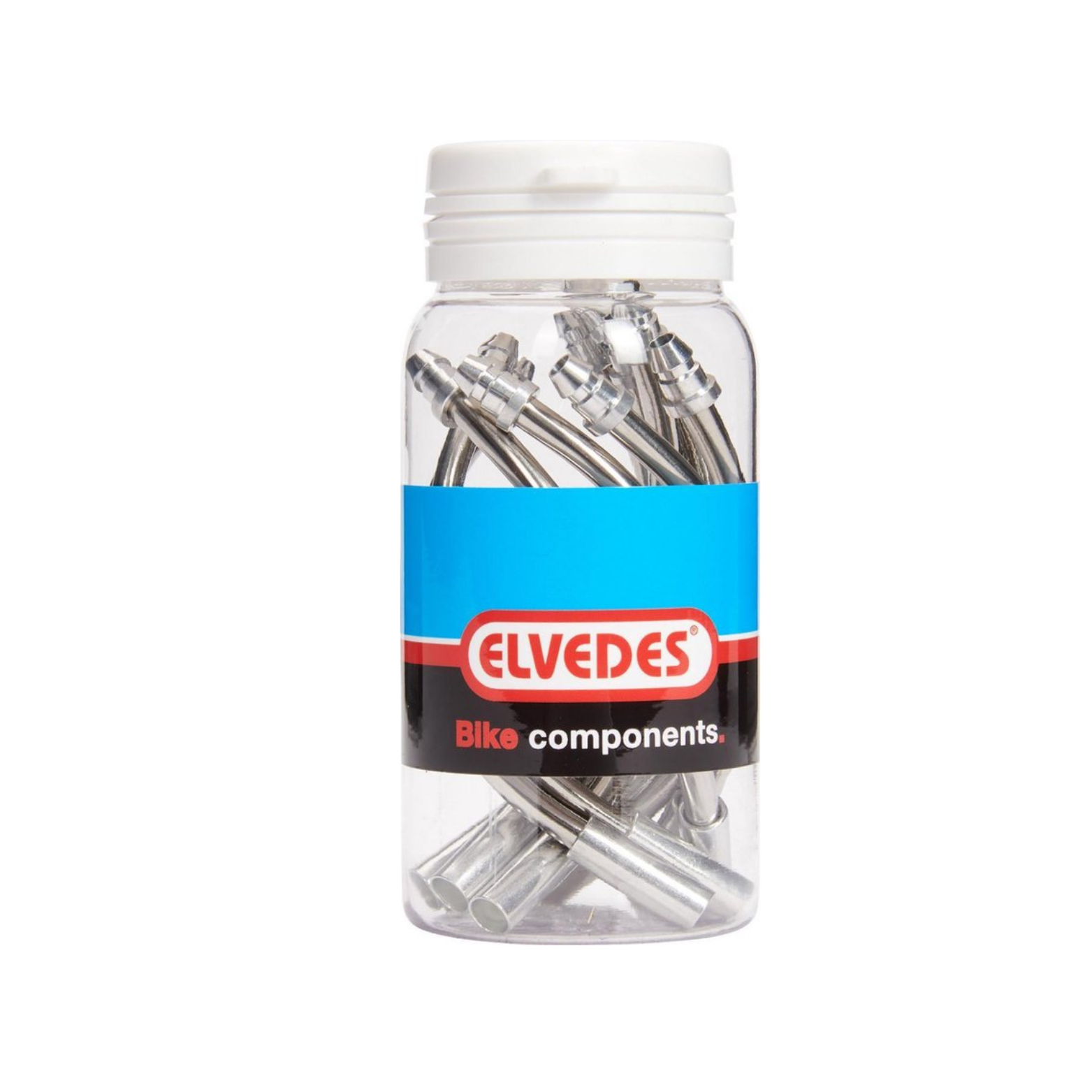 Elvedes v-brake bocht 90gr. 10 stuks in pot