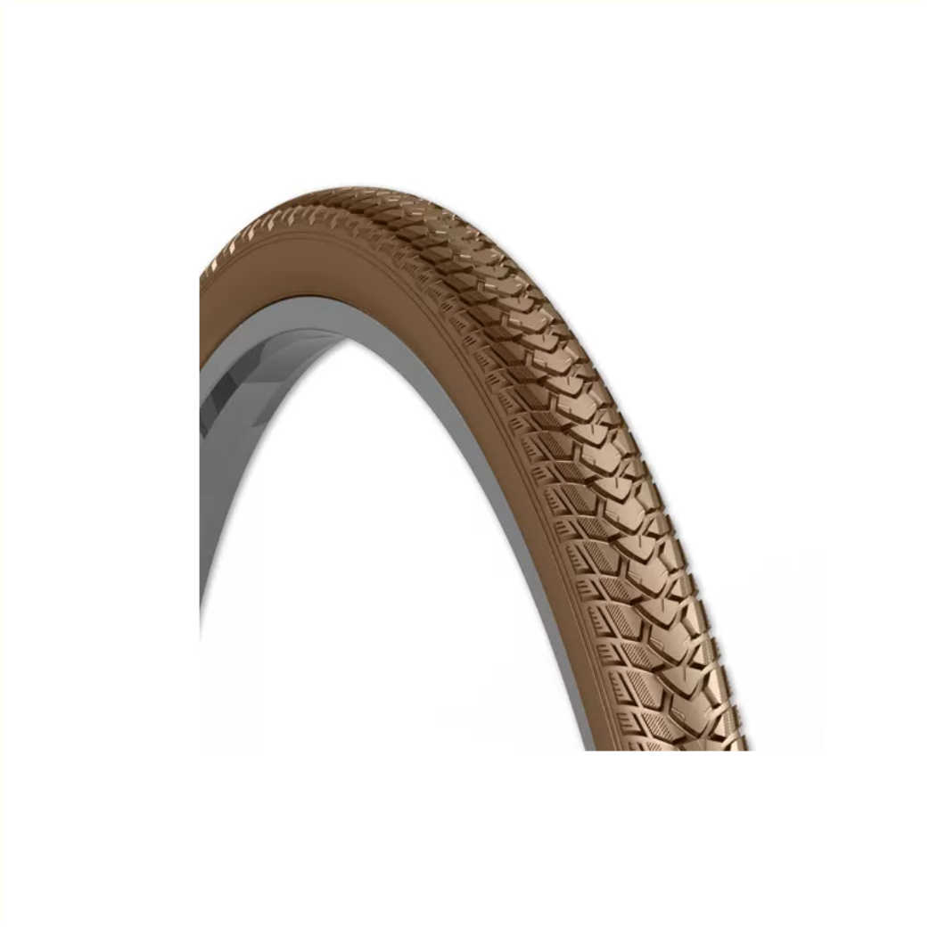 Rexway Shopper (3.5mm Anti-lek) bruin met reflectie  28x1 5/8x1 3/8 ETRTO 37-622