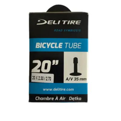 Deli Binnenband, Fatbike 20x3.00 ETRTO 75-406 Ventiel: schrader/autoventiel 40mm