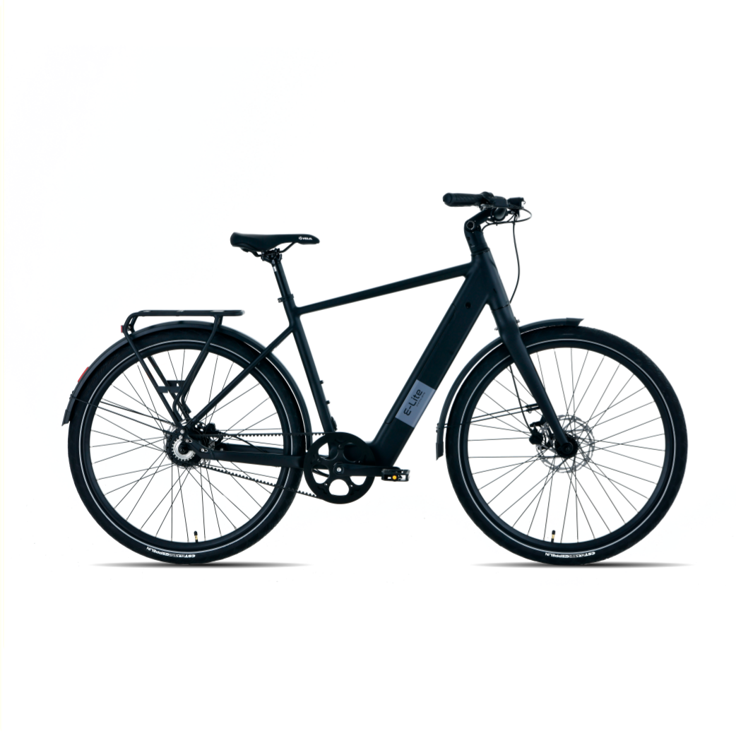 Avalon E-Lite Heren 54cm Zwart Mat