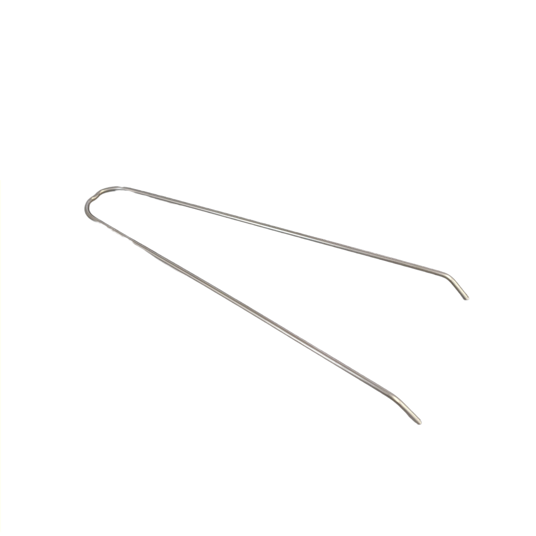 Spatbordstang 28x1 5/8x1 3/8. RVS, per stuk 365mm