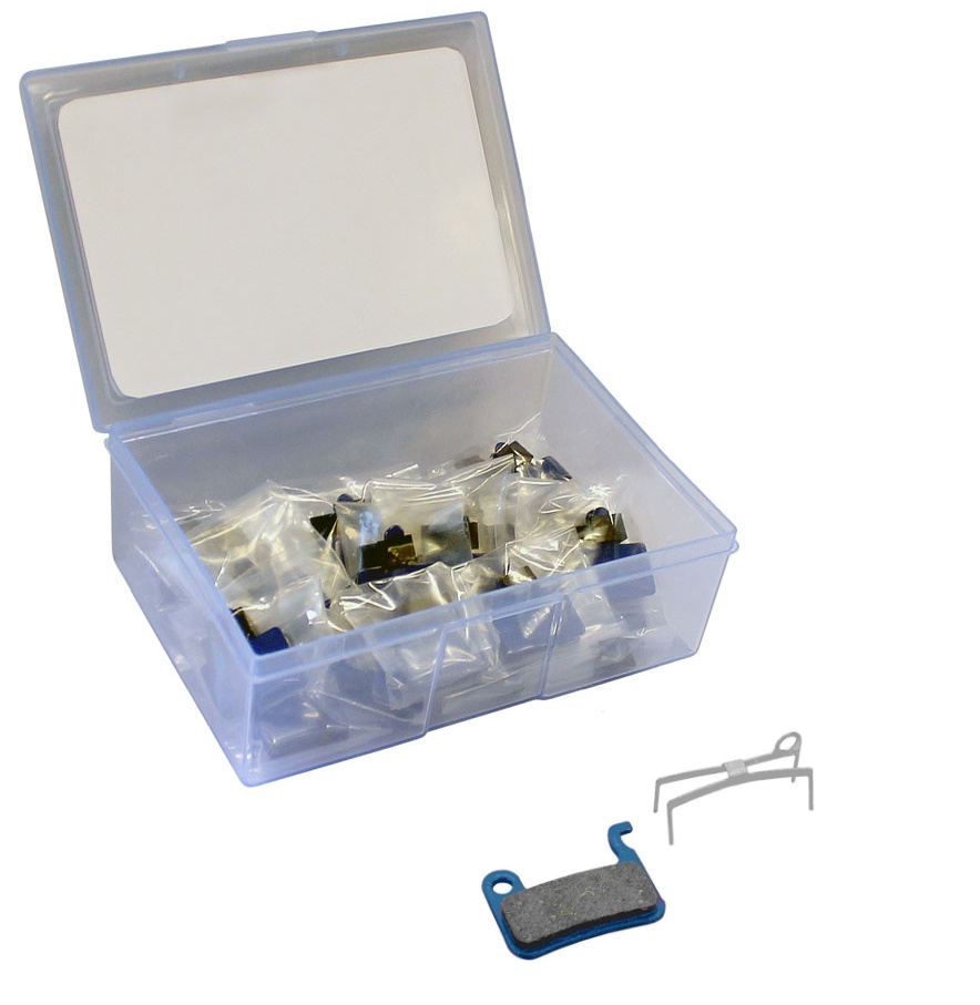 Union Schijfremblokjes DBP-17 (organisch) voor SHIMANO XTR M965/966/Saint M800/Hone M-601/Deore, per 25 paar
