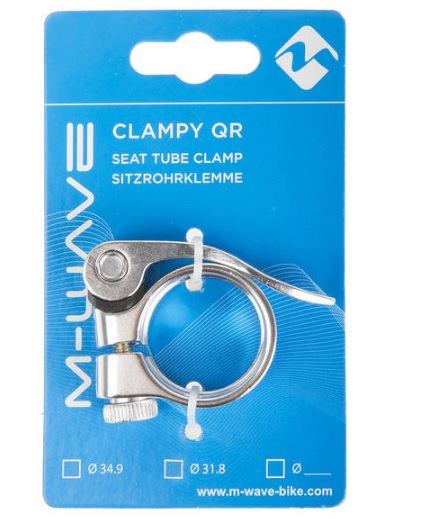 M-WAVE Clampy QR Zadelbuisklem