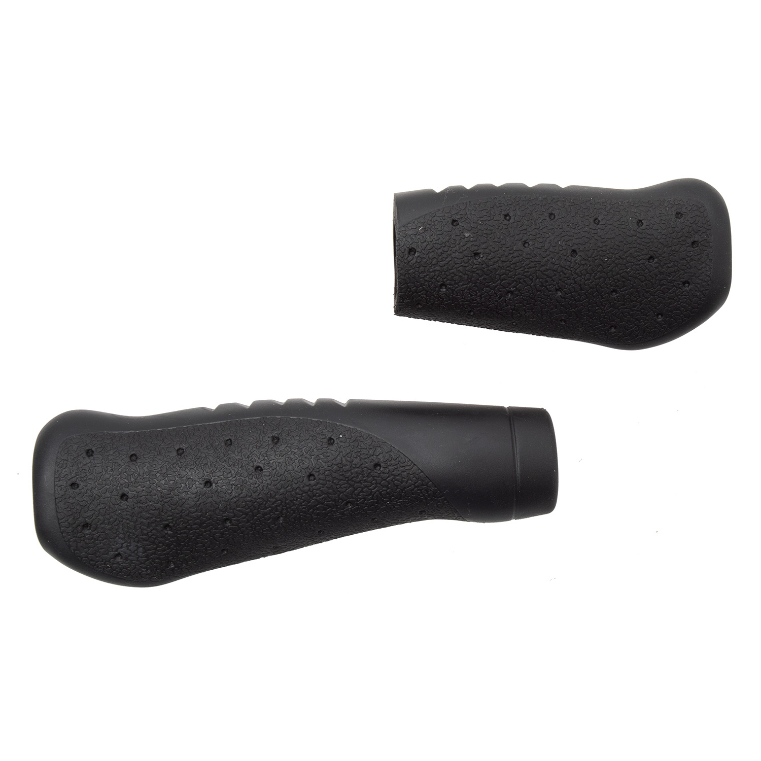 M-Wave Ergogel 131 handvatten zwart, anatomisch.Lengte:131/92mm. per stel