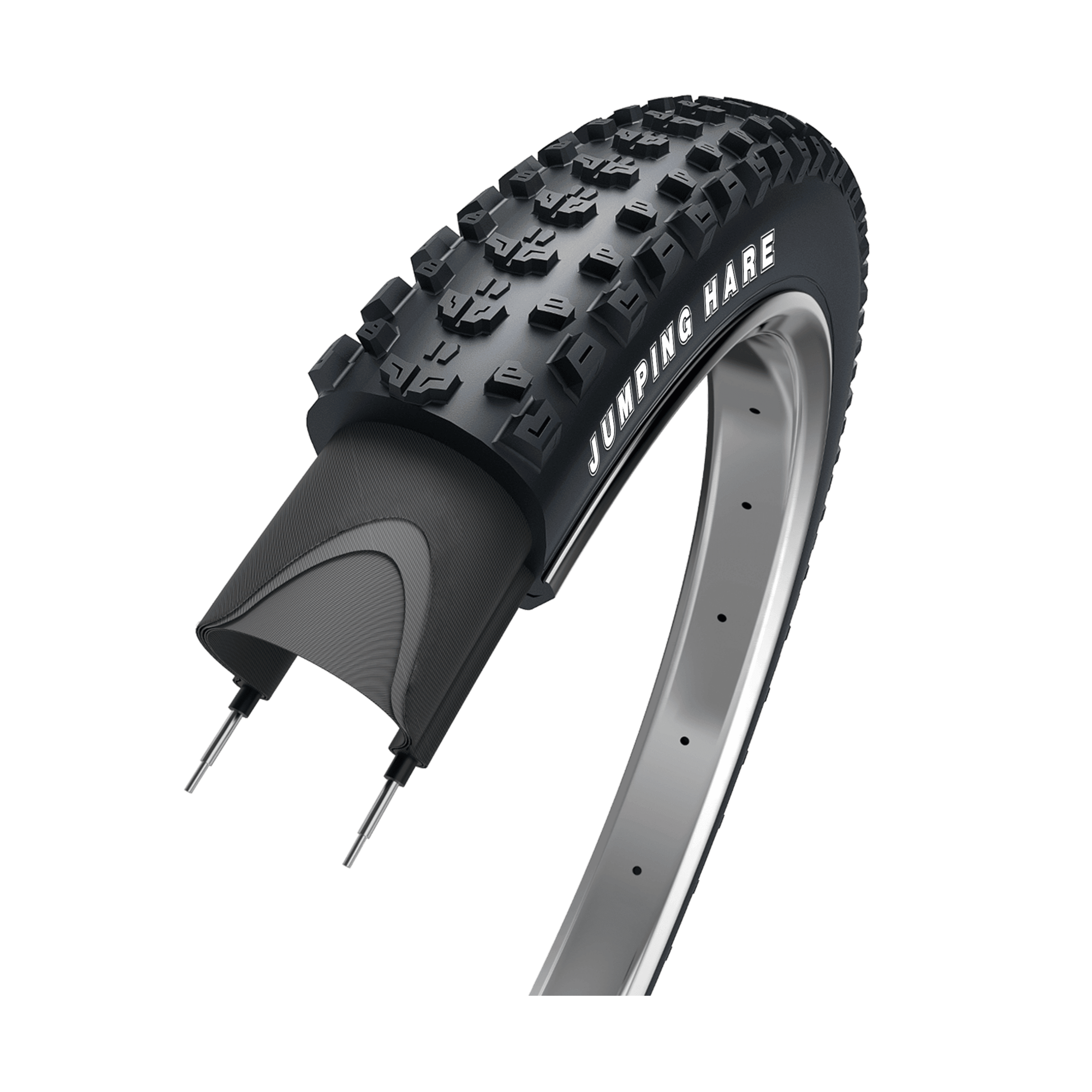 WOLFF Jumping Hare, zwart zonder reflectie, 29x2.25, ETRTO 57-622 Single skin TPI 60