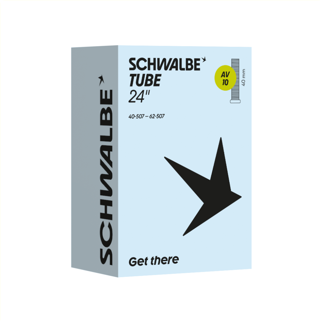 Schwalbe Binnenband 24x1.50-2.50 ETRTO 40/62-507, Schräder/auto AV10