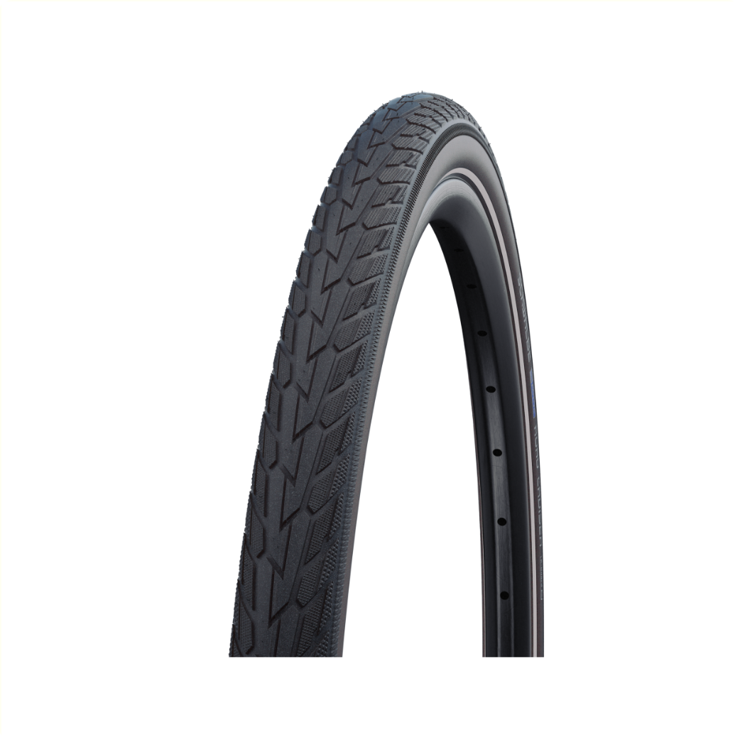 Schwalbe Road Cruiser (K-guard), Zwart zonder reflectie, 20x1.75, ETRTO 47-406