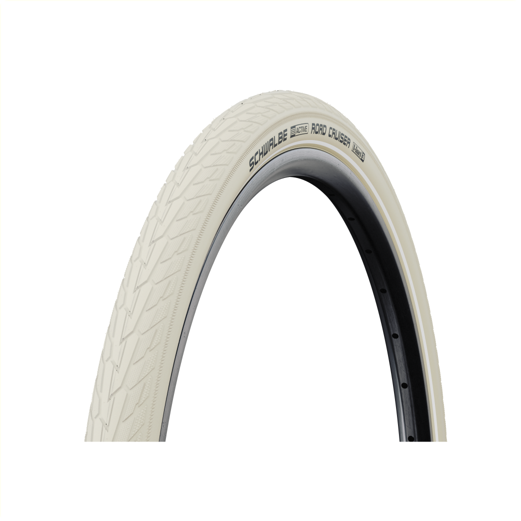 Schwalbe Road Cruiser (K-guard), Creme met reflectie, 28x1.60,ETRTO 42-622