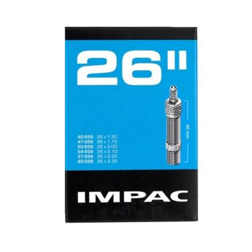 Impac Binnenband (by Schwalbe) DV26 26x1.75 - 26x2.35 ETRTO 47/60-559 Ventiel: Dunlop Blitz/Holland 40mm