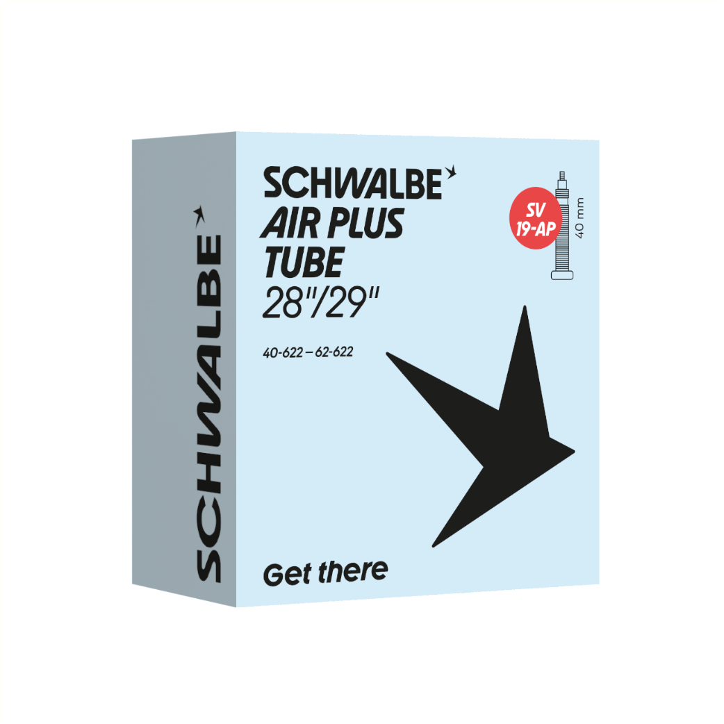 Schwalbe binnenband Air Plus 28x1.50/2.40 ETRTO 40/62-622 Ventiel: Presta/Frans Valve 40mm SV19AP